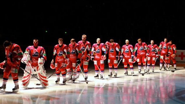 Le Lokomotiv de Yaroslavl.