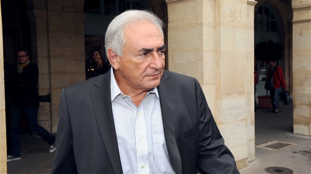 Dominique Strauss-Kahn à Paris, le 8 septembre 2011
