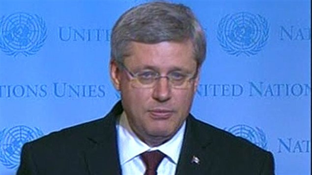 Stephen Harper, premier ministre du Canada