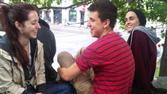 Fanny Pelletier, Félix Lebel et Arnaud Gendron