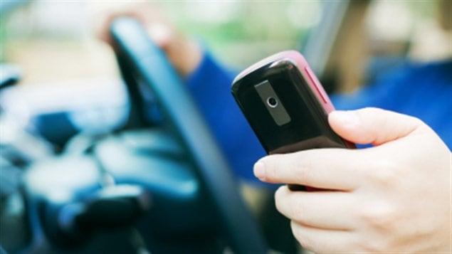 Cellulaire au volant