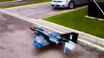 Un des avions téléguidés qui auraient pu être remplis d'explosifs pour attaquer le Pentagone et le Capitole, selon les autorités américaines