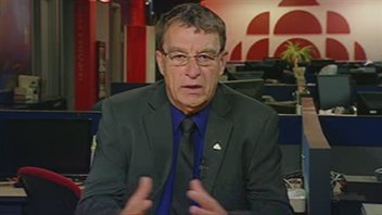 Généreux Bernard Généreux lors de son passage dans les studios de la SRC