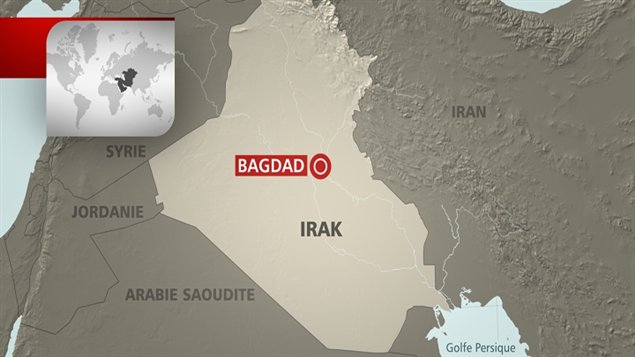 La ville de Bagdad, en Irak