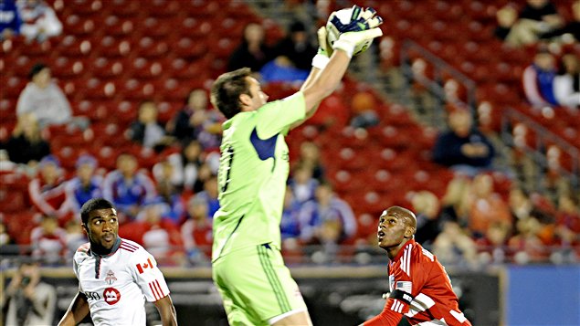 Le gardien du Toronto FC, Milos Kocic