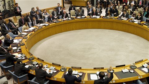 Le Conseil de sécurité des Nations unies