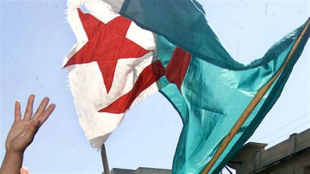 Le drapeau algérien