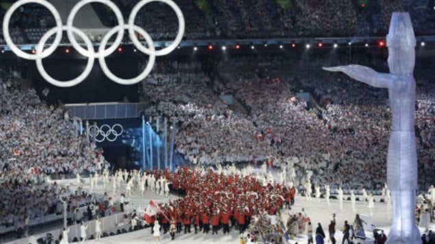 Cérémonie d'ouverture des Jeux olympiques de Vancouver