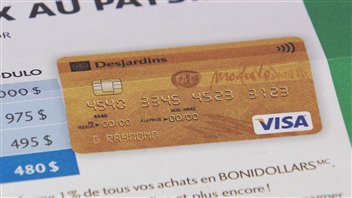 Carte de crédit Visa Desjardins