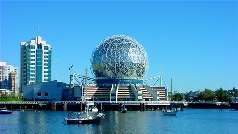 Site de l'Expo de Vancouver en 1986.