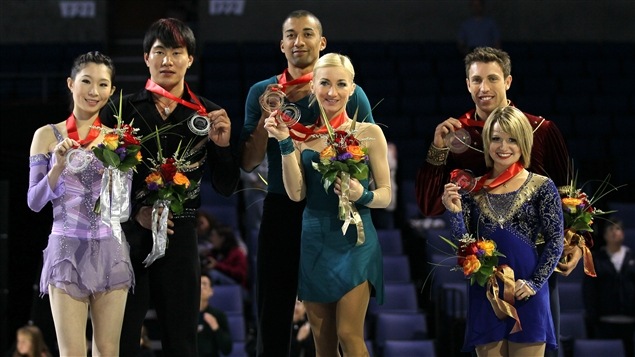 Le podium du Grand Prix de Shanghai