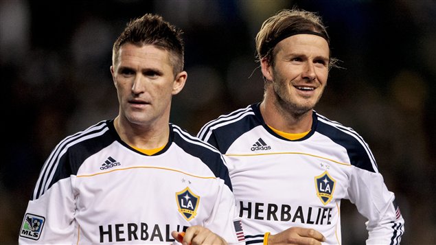 Robbie Keane et David Beckham