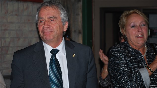 François Gendron et Pauline Marois
