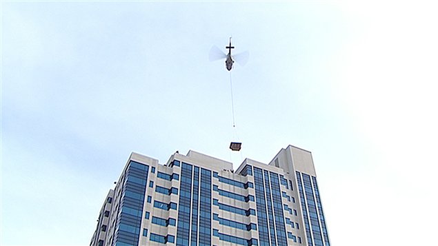 Opération spectaculaire dans le ciel de Ste-Foy