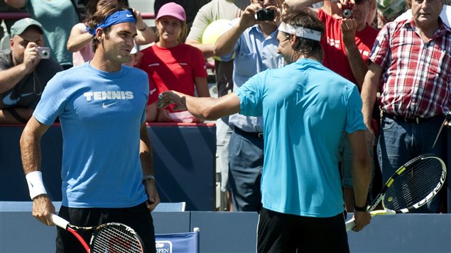 Roger Federer et Rafael Nadal