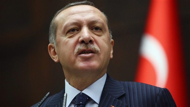 Le premier ministre turc Recep Tayyip Erdogan
