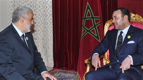 Abdelilah Benkirane et Mohammed VI