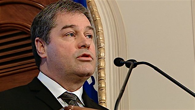 Yves Bolduc, ministre de la Santé du Québec