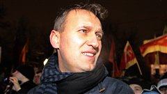 Le blogueur Alexeï Navalny a été arrêté lundi soir.