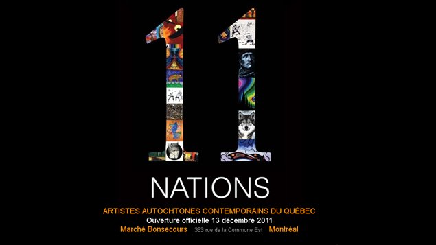 Affiche de l'exposition 11 Nations
