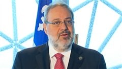 Le ministre québécois de l'Environnement, Pierre Arcand