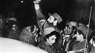Entrée triomphale de Fidel Castro à Cienfuegos, 4 janvier 1959