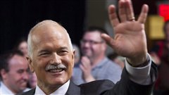 Jack Layton, en avril 2011