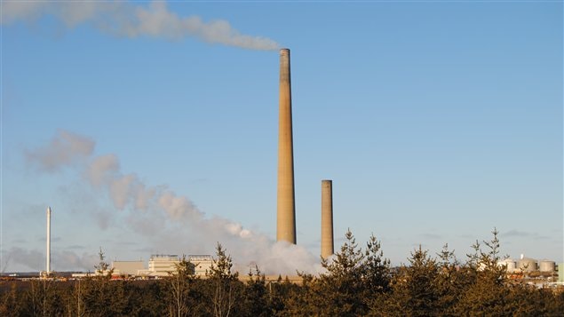 La grande cheminée de Sudbury