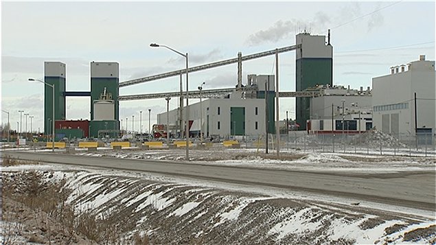 L'aluminerie de Rio Tinto Alcan à Alma.