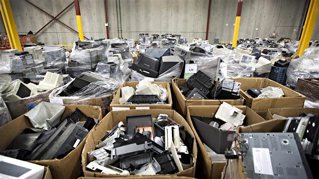 recyclage de produits électroniques