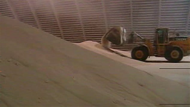 Un tracteur chez Potash Corp