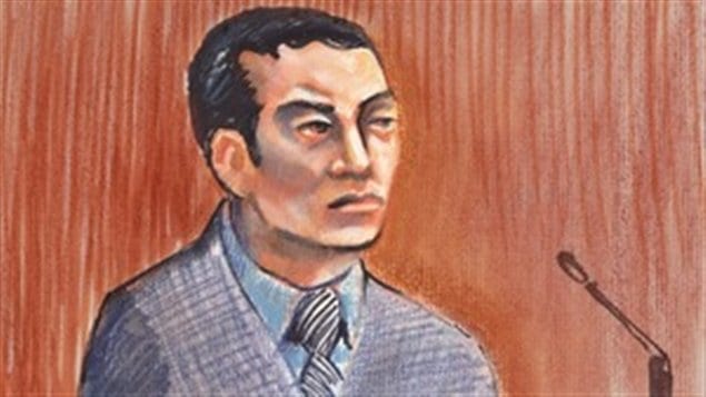 Un portrait de Javier Mauricio Castillo Cortes, accusé d'avoir agressé sexuellement deux garçons.