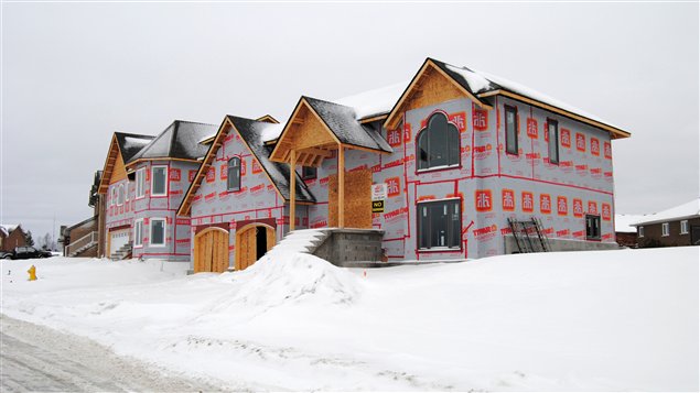 Maisons dans les environs de Sudbury, en Ontario