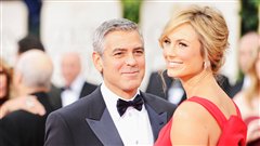 George Clooney et Stacy Keibler 