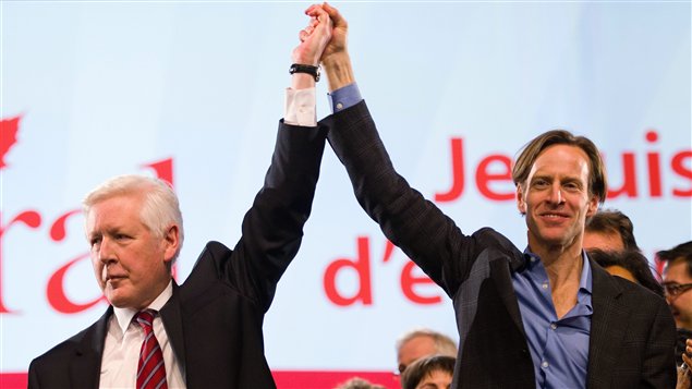 Bob Rae et Michael Crawley