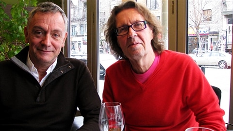 Michel-Marc Bouchard et Claude Beausoleil