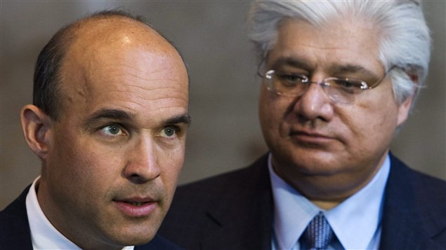 Jim Balsillie et Mike Lazaridis