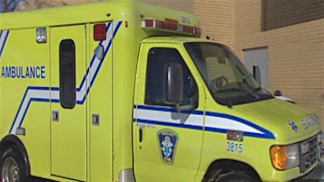 Une ambulance