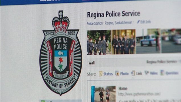 Police Regina médias sociaux