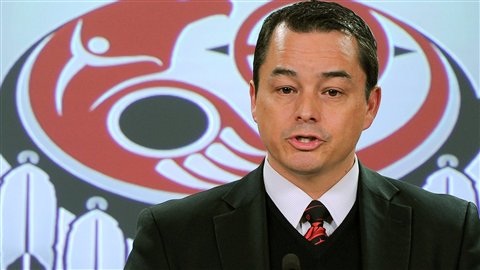 Le chef national de l'Assembl�e des Premi�res Nations, Shawn Atleo