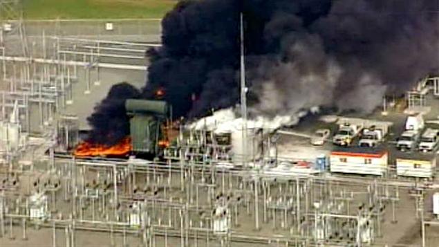 Un incendie s'est déclaré dans un poste de transformation