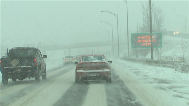 Tempête fin janvier dans la région de Québec