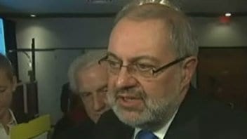 Le ministre de l'Environnement Pierre Arcand