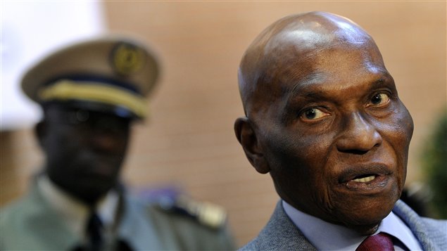 Le président sénégalais Abdoulaye Wade à Davos le 29 janvier 2010.