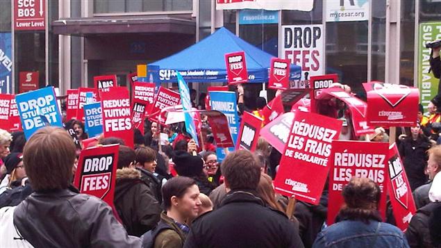 manifestation à Toronto