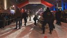 Épreuve en canot sur la Grande Allée