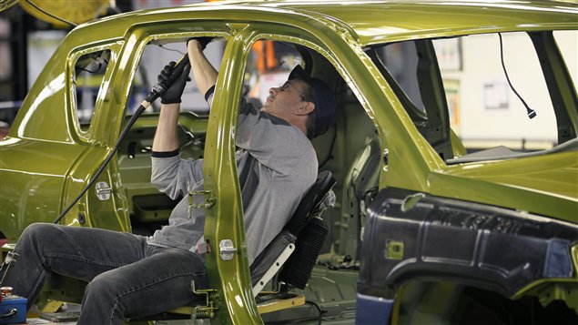 Travailleur américain de Chrysler