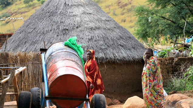 Village de Kadugli dans le Kordofan du Sud
