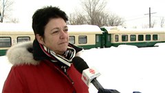 La présidente de la Compagnie de chemin de fer de l'Outaouais, Louise Boudrias