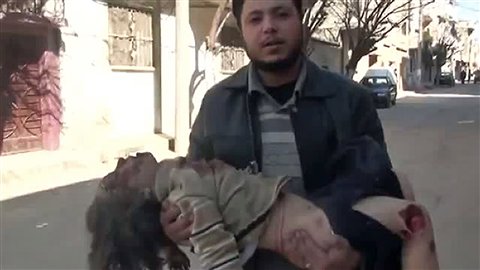 Capture d'écran sur YouTube d'une vidéo réalisée par un activiste